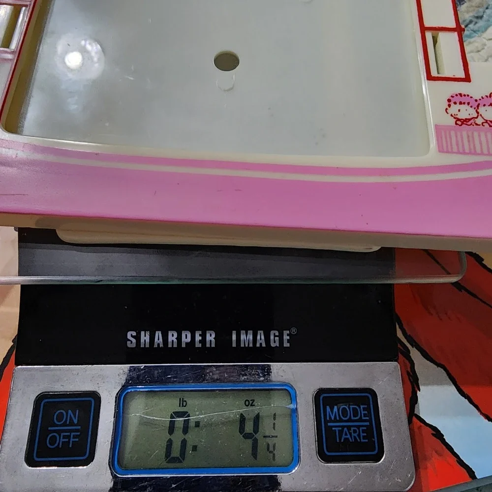 Vintage Pink Steamboat Riverboat Plastic Picture Frame Kawaii Retro Decor